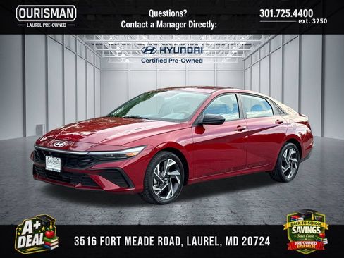 Certified 2025 Hyundai Elantra Sport FWD image 4