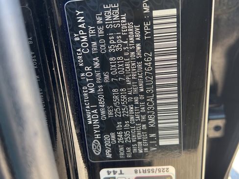 Used 2020 Hyundai Tucson Ultimate image 26