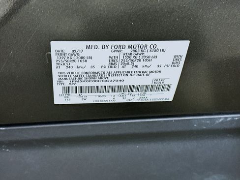 Used 2017 Ford Explorer Limited AWD/4WD image 12
