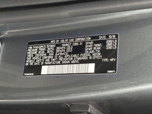 Used 2020 Volvo XC90 T6 Momentum AWD/4WD image 37