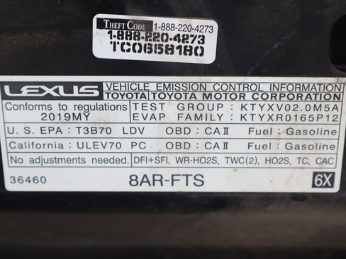 Used 2019 Lexus IS 300 F Sport w/ F Sport Package RWD image 14