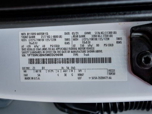 Used 2021 Ford F350 Lariat w/ Lariat Value Package image 66