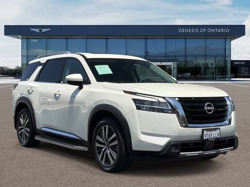 Used 2022 Nissan Pathfinder Platinum w/ Cargo Package FWD image 1