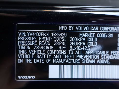 Used 2020 Volvo XC90 T5 Momentum AWD/4WD image 49