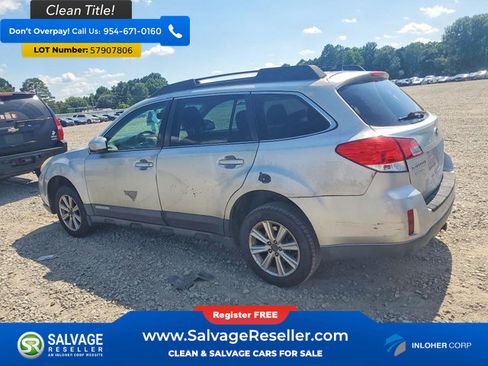 Used 2012 Subaru Outback 2.5i Limited AWD/4WD image 3