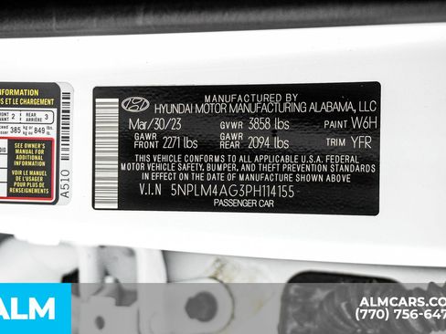 Used 2023 Hyundai Elantra SEL image 63