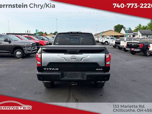 Used 2021 Nissan Titan Platinum Reserve w/ Off Road Protection Package AWD/4WD image 36