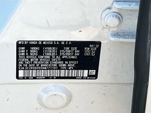 Used 2022 Honda HR-V EX image 31