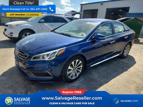 Used 2016 Hyundai Sonata Sport w/ Option Group 02 FWD image 1