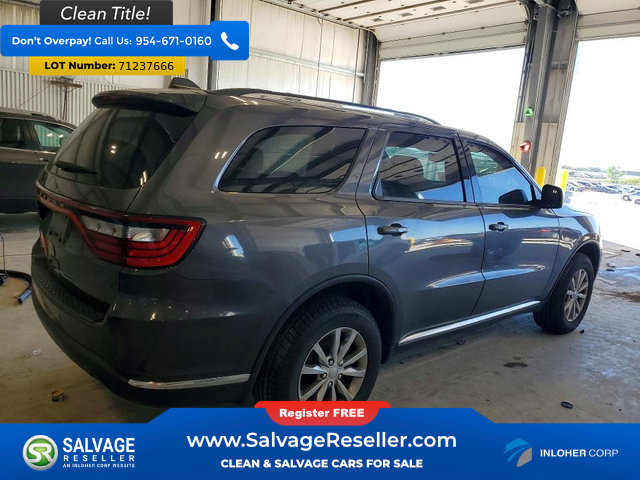 Used 2017 Dodge Durango SXT w/ Quick Order Package 23B AWD/4WD image 4