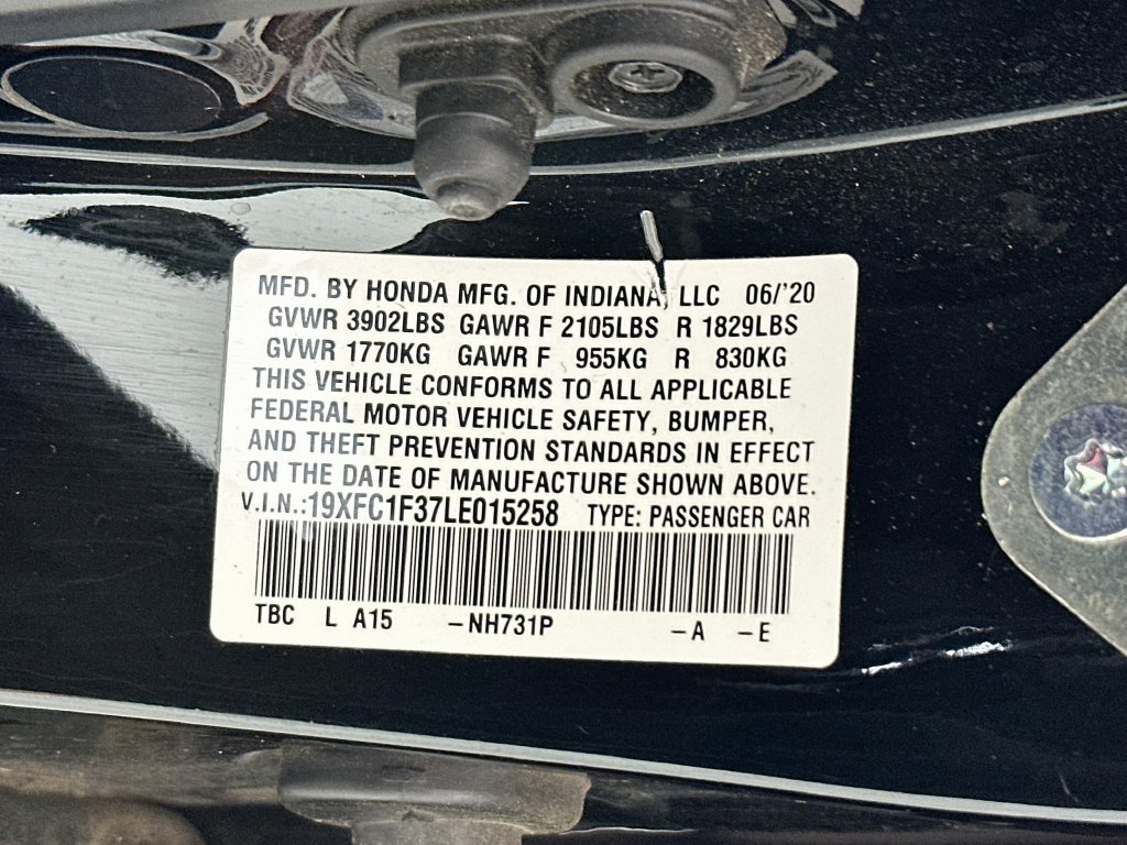 Certified 2020 Honda Civic EX image 27