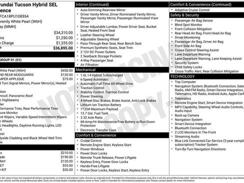 Used 2023 Hyundai Tucson SEL AWD/4WD image 17