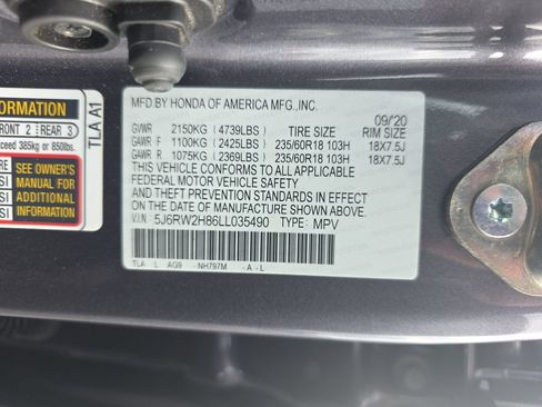 Used 2020 Honda CR-V EX-L image 32