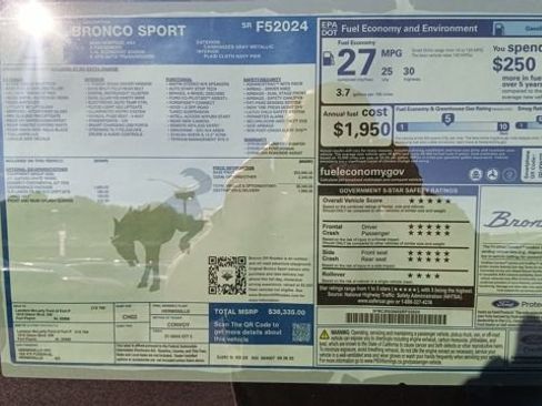 New 2025 Ford Bronco Sport Heritage w/ Convenience Package image 30