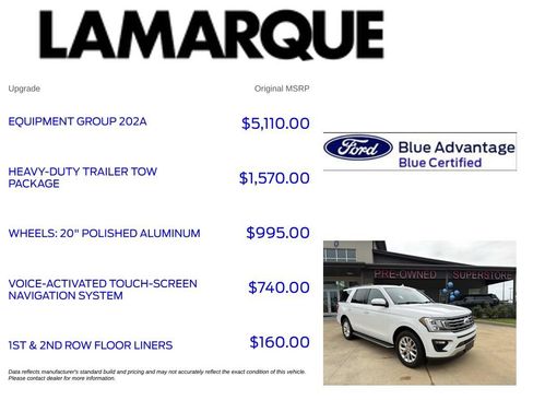 Used 2020 Ford Expedition XLT w/ Equipment Group 202A RWD image 10