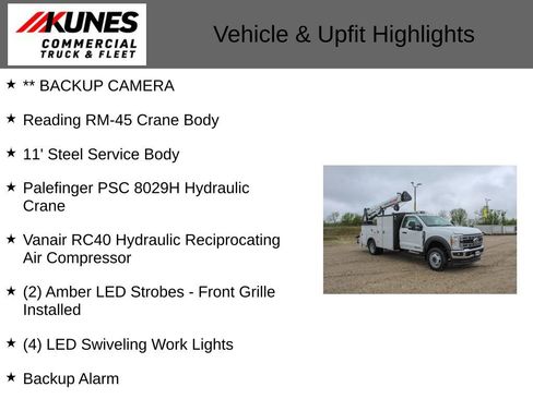 New 2025 Ford F550 4x4 Regular Cab Super Duty image 3