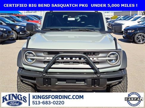 Certified 2021 Ford Bronco Big Bend w/ Sasquatch Package image 8