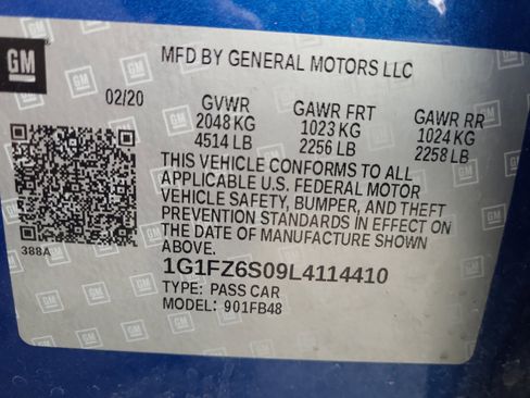 Used 2020 Chevrolet Bolt Premier w/ Infotainment Package image 34