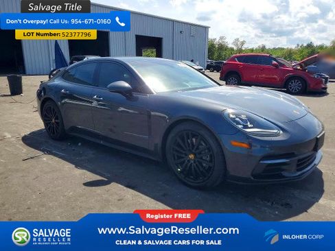 Used 2018 Porsche Panamera 4 AWD/4WD image 5