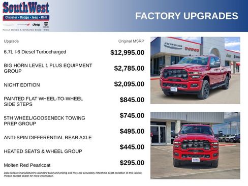 New 2026 RAM 2500 Lone Star AWD/4WD image 11