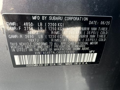 Used 2025 Subaru Outback Onyx Edition w/ Popular Package #2 AWD/4WD image 21