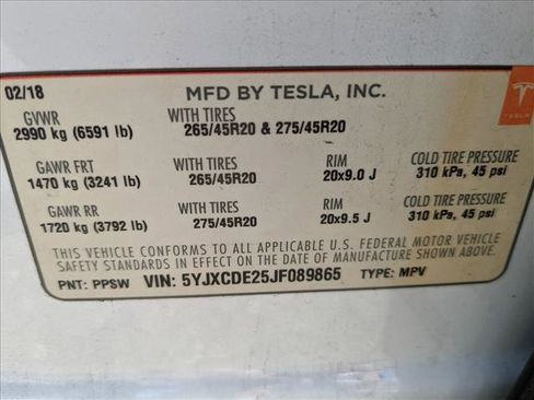 Used 2018 Tesla Model X 75D image 24