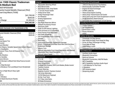 Used 2023 RAM 1500 Tradesman RWD image 10