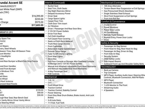 Used 2020 Hyundai Accent SE FWD image 2