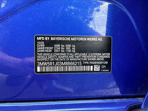 Used 2021 BMW 330i Sedan w/ M Sport Package RWD image 19