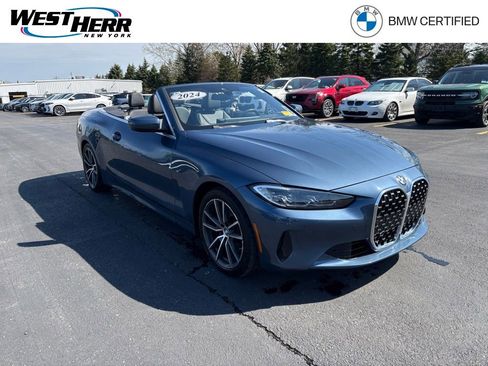 Certified 2024 BMW 430i xDrive Convertible w/ Premium Package AWD/4WD image 1