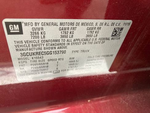 Used 2016 Chevrolet Silverado 1500 LT w/ All Star Edition image 34