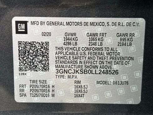 Used 2020 Chevrolet Trax LS image 25