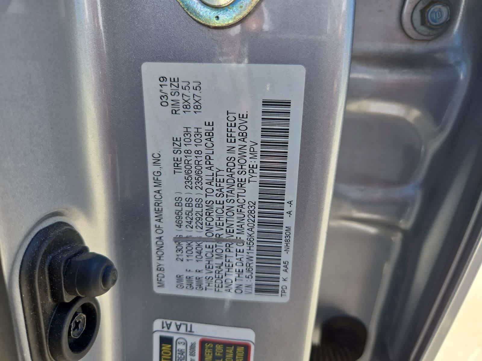 Used 2019 Honda CR-V EX image 40
