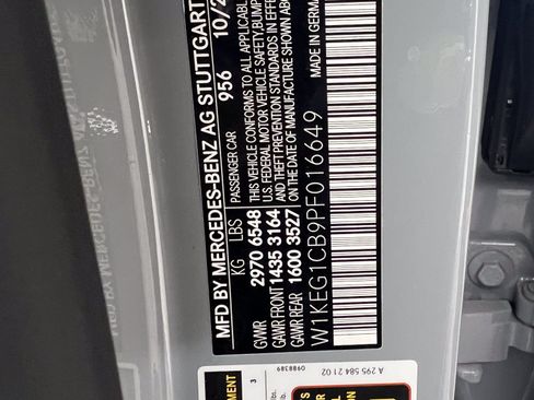 Certified 2023 Mercedes-Benz EQE 350+ 4MATIC Sedan image 33