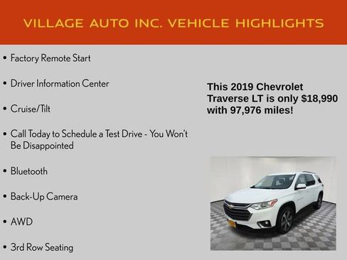 Used 2019 Chevrolet Traverse LT w/ LT Premium Package image 21
