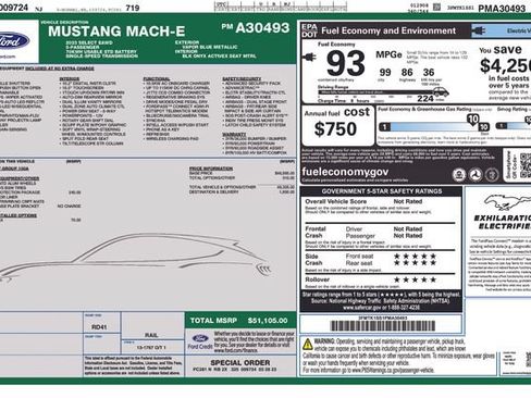 Used 2023 Ford Mustang Mach-E Select AWD/4WD image 5