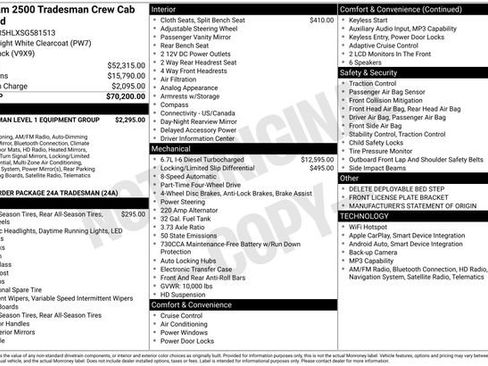 New 2025 RAM 2500 Tradesman image 20
