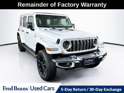 Used 2024 Jeep Wrangler Unlimited Sahara w/ Technology Group