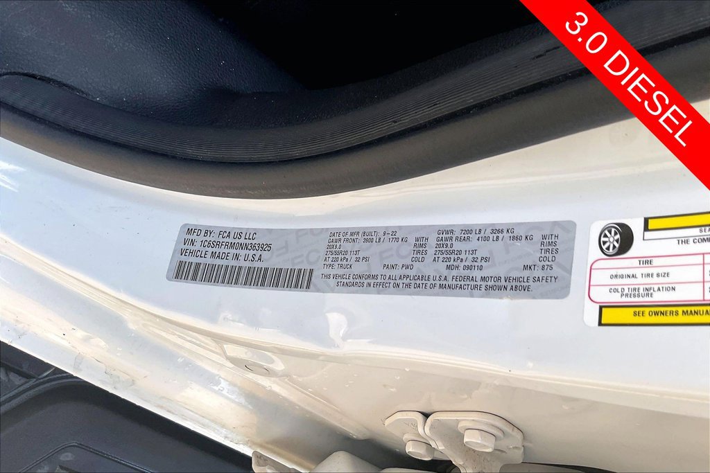 Used 2022 RAM 1500 Laramie AWD/4WD image 28