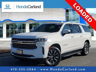 Used 2021 Chevrolet Suburban LT w/ Rear Media and Nav Package