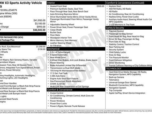 Used 2020 BMW X3 sDrive30i image 17