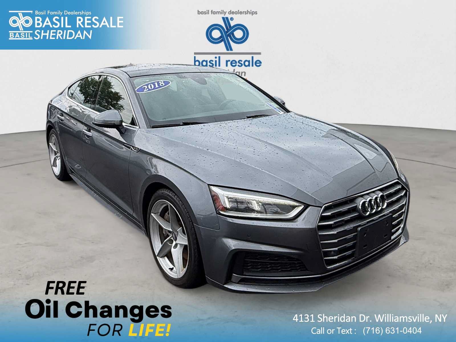 Used 2018 Audi A5 2.0T Premium Plus w/ Premium Plus AWD/4WD image 1