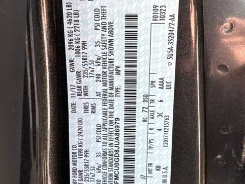 Used 2018 Ford Escape SE FWD image 10
