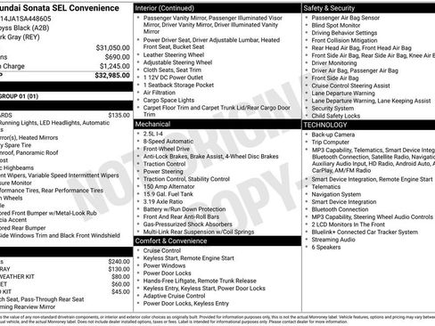 Certified 2025 Hyundai Sonata SEL FWD image 7