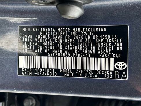 Used 2018 Toyota Corolla LE image 15