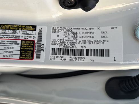 New 2026 Toyota Tundra SR image 29