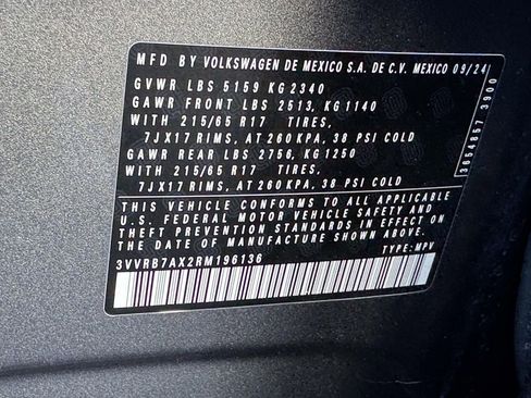 Used 2024 Volkswagen Tiguan S FWD image 26