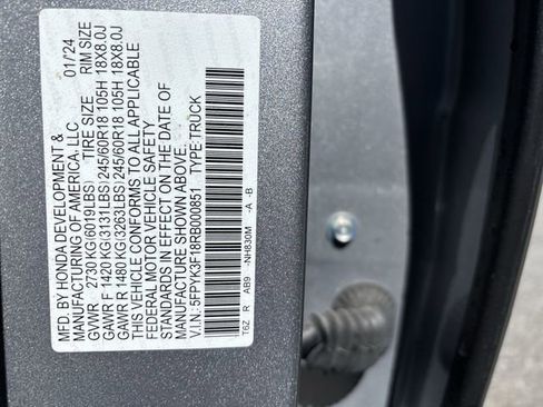 Used 2024 Honda Ridgeline Sport image 26