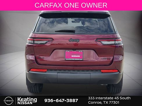 Used 2025 Jeep Grand Cherokee L Limited w/ Black Appearance Package image 4