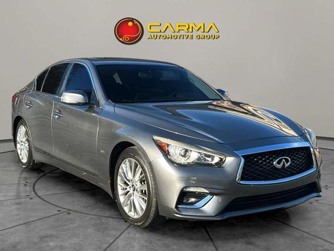 Used 2018 INFINITI Q50 Luxe w/ Cargo Package (L95) image 11